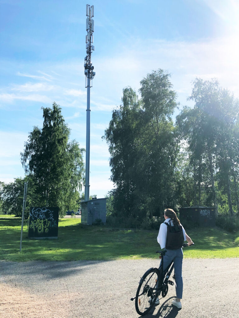 Base station cell phone. Mobile device OTA testing helps to find out the possible problems with the connections