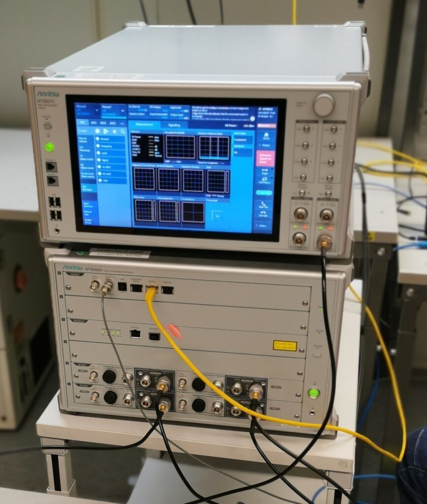 OTA testing instrument used in the Over-the-Air, OTA testing process
