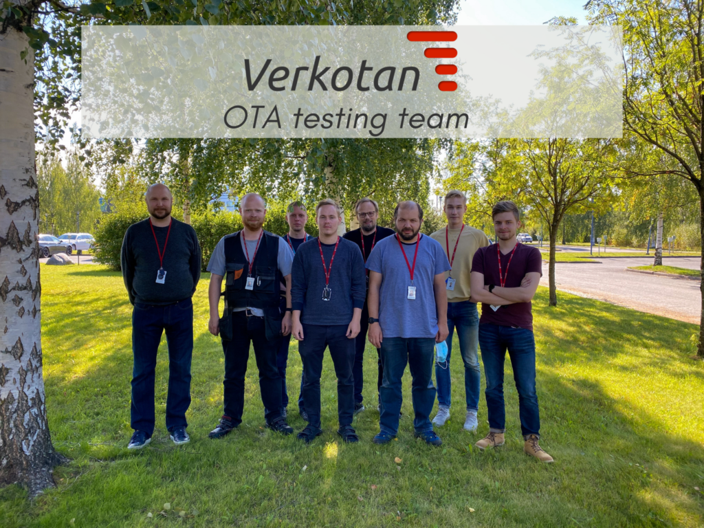 Verkotan OTA testing team