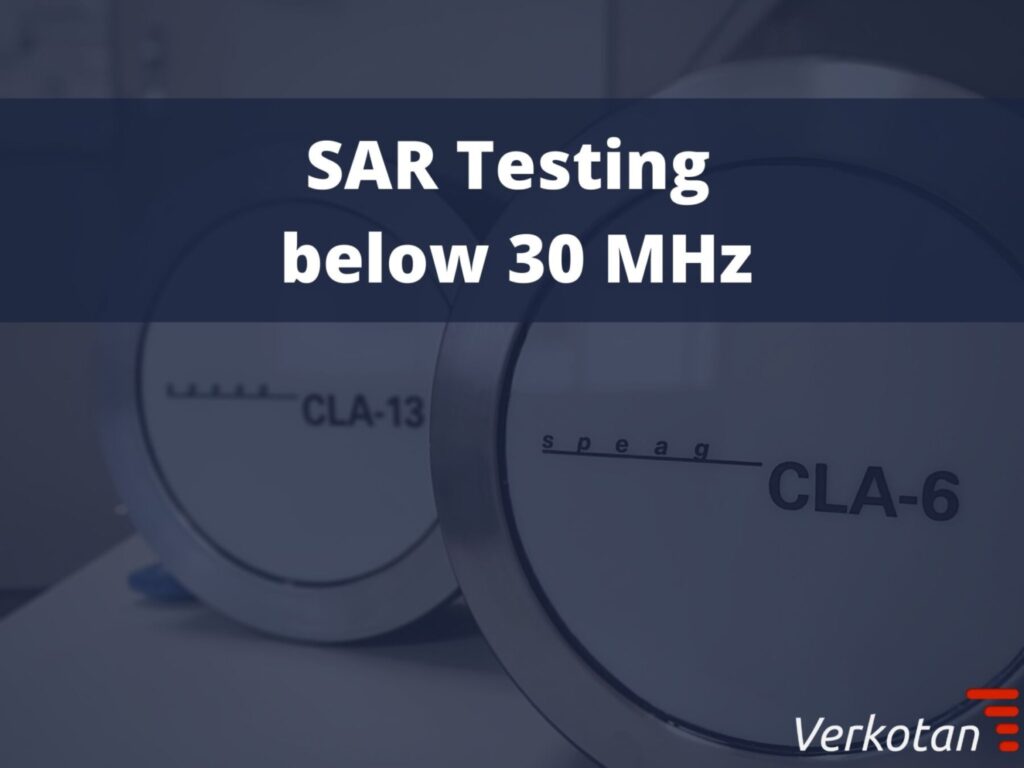 SAR Testing below 30 MHz